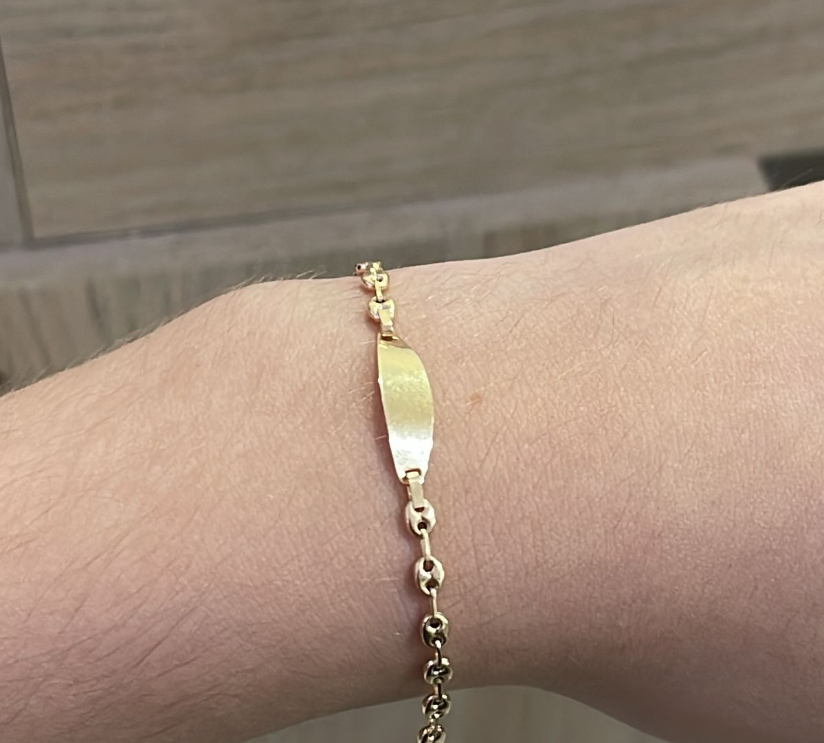 Pulso Bebé Esclava Gucci 13,5cm 1,48gr