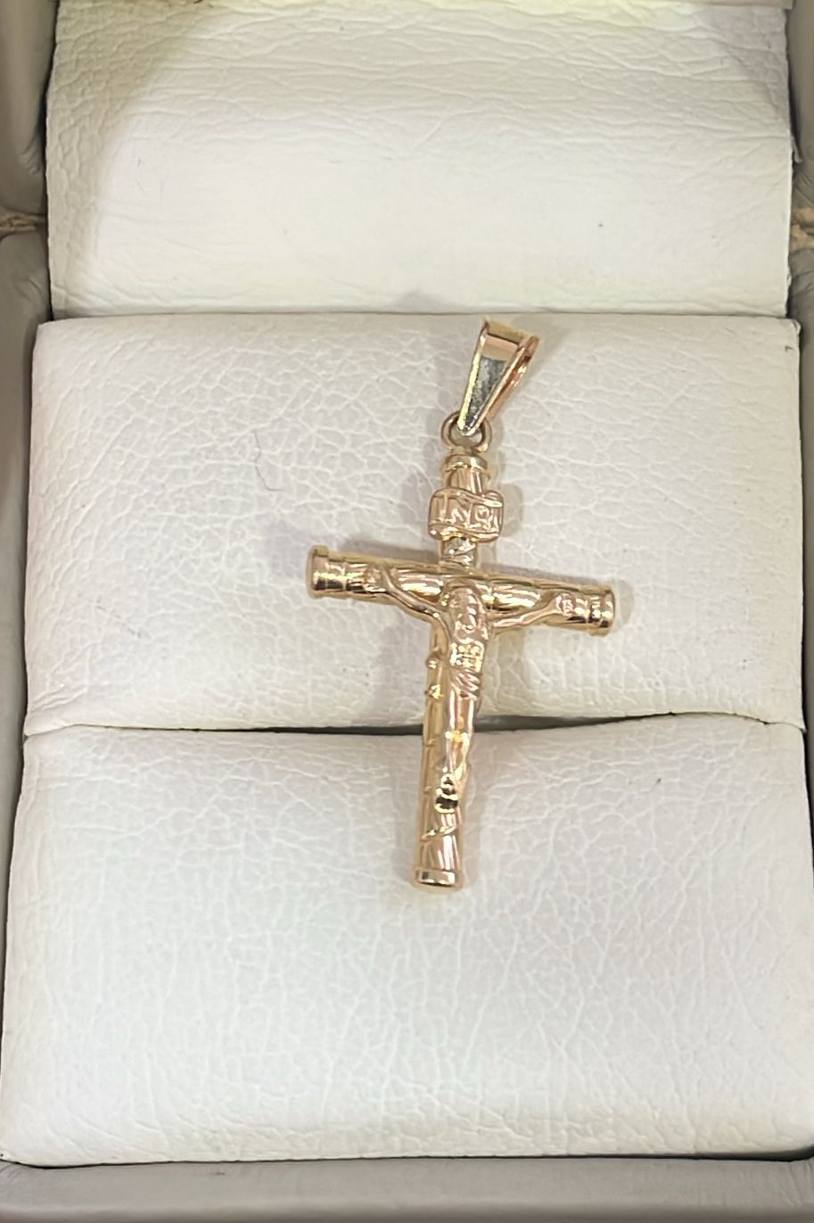 Dije Cruz Con Cristo
