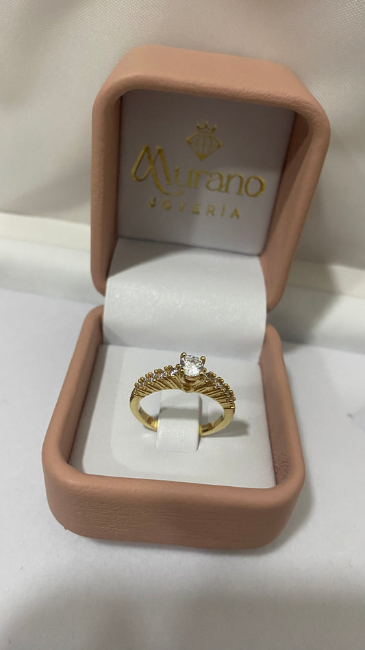 Anillo Compromiso Gold