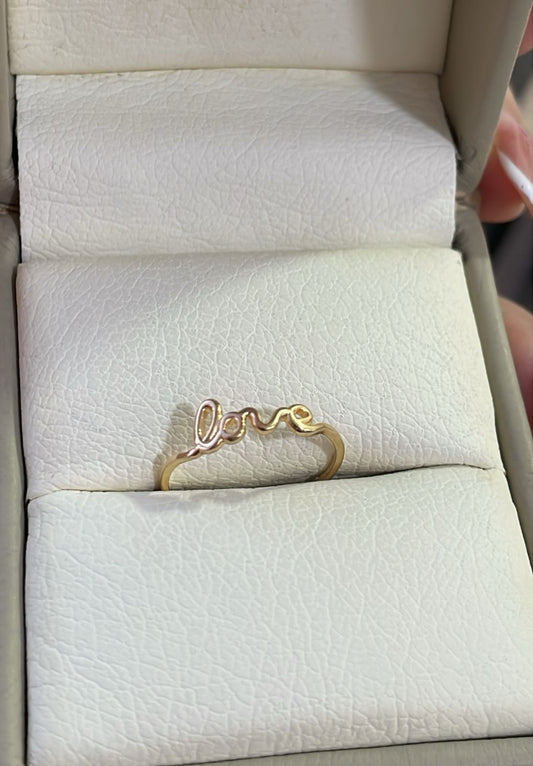 Anillo Love