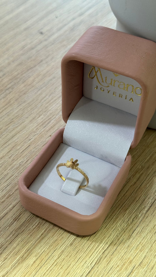 Anillo huella