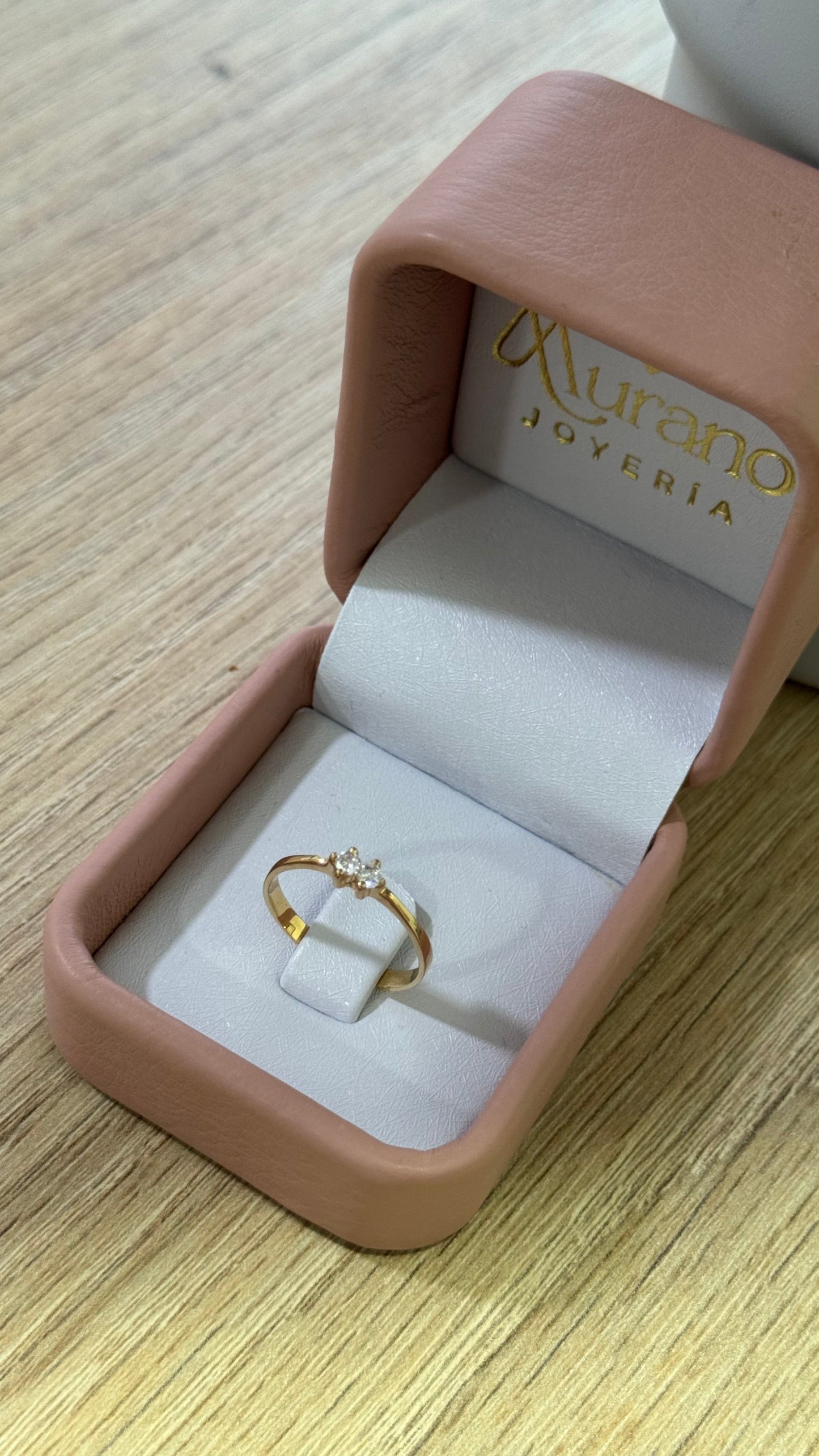 Anillo doble circon