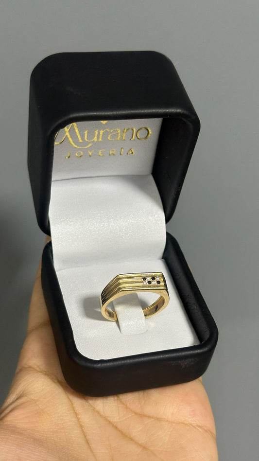 ANILLO RECTANGULAR HOMBRE