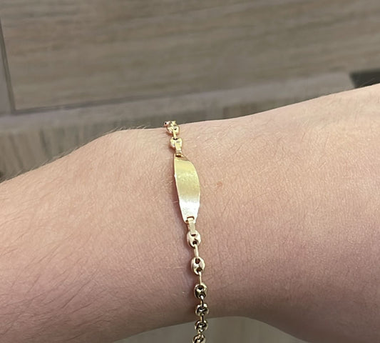 Pulso Bebé Gucci Esclava 12cm 1.44gr